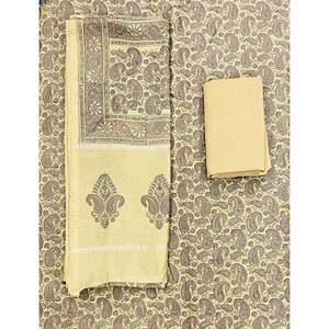 Festive Women's Unstitched Maheswari Fancy <b>Suit</b> <b>Set</b> - Product Image 1