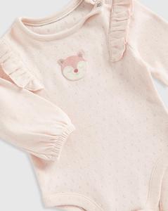 จั๊มสูทแขนยาวสำหรับคุณแม่ชุดบอดี้สูทแพ็ก3ชิ้นสวมใส่สบายและทนทาน - Product Image 3