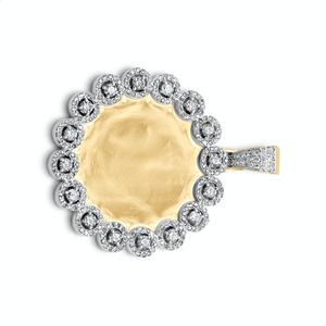 Colgante de foto personalizado de Hip Hop con diamante de moissanita joyería helada personalizada en colgante o amuleto de oro o plata - Product Image 5