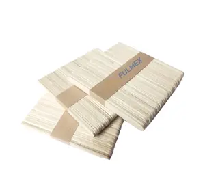 VietNam High Quality Wooden ice cream sticks 114mm straight edge smooth surface, disposable wooden sticks