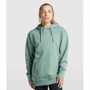 Sudadera con Capucha Personalizada de Felpa Verde Salvia para Mujer, Sudadera Cálida de Manga Larga, Suave y Acogedora, con Bolsillo Tipo Canguro, Informal para Uso Diario - Product Image 5