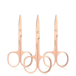 Ciseaux à cuticules en acier au carbone de qualité supérieure avec poignée en céramique Ciseaux de salon de beauté avec pointe à lame tranchante Finition polonaise - Product Image 3