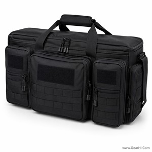 Sporting Equipment Range Bag <b>Padded</b> Multi Compartment Hardware Tool Case Shooting Accessories Storage Organizer Range Bags - Product Image 1