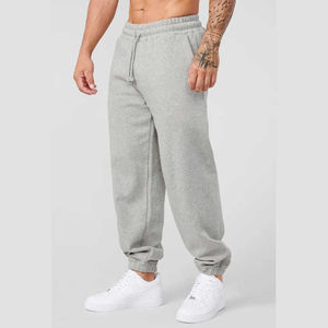 Pantalon de jogging grande taille avec logo personnalisé pantalon de survêtement décontracté pour hommes pantalon d'entraînement pantalon de survêtement de sport pantalon de fitness taille OEM - Product Image 3