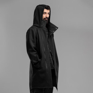 Sudadera con Capucha para Hombre, Estilo Deportivo, Corte Ajustado, Dobladillo Curvo, 100% Algodón, Personalizable con Logotipo, OEM, Venta al Por Mayor - Product Image 2