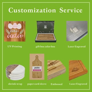 Set di Taglieri in <span class=keywords><strong>Legno</strong></span> di Acacia con Scanalatura per Succhi, Accessori da Cucina Personalizzati a Prezzo di Fabbrica - Product Image 2