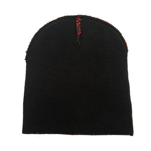 Nueva araña bordada gorros sombrero hombres invierno otoño cálido gorro de punto gorro de lana suave Skullies gorros gorras temporada de invierno - Product Image 3