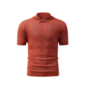 Camisetas de polo 100% algodón de alta calidad con estilo personalizado bordado de talla grande polos de hombre para hombre - Product Image 1