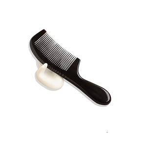 Buffalo Horn Comb Salon <b>Massage</b> for Styling <b>Hair</b> Made From Real Buffalo Horn Comb Multi Purpose Combs for <b>Hair</b> Style Saloon - Product Image 1