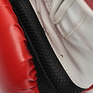 Prix raisonnable Personnaliser Imprimé Haute Durabilité Imperméable Respirant Lacets Gants De Boxe Brillant En Cuir De Vachette Fabriqué - Product Image 4