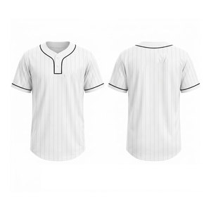 Camiseta de béisbol moderna para hombre, material ligero y transpirable, ideal para el día del partido y entrenamiento, con un look elegante. - Product Image 6