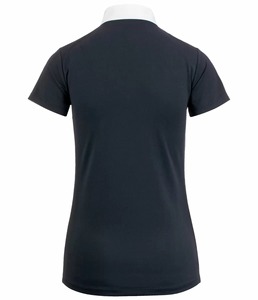 Camisas Ecuestres de Manga Corta para Mujer, Tejido de Punto Sólido Vintage, Transpirable, de Secado Rápido, Color Personalizado - Product Image 2