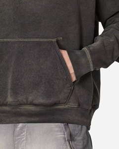 2025 Wholesale Pullover Heavyweight 100% Cotton Men Custom Embroidery Logo 500 Gsm Blank French <b>Terry</b> Oversized <b>Bulk</b> Hoodies - Product Image 4