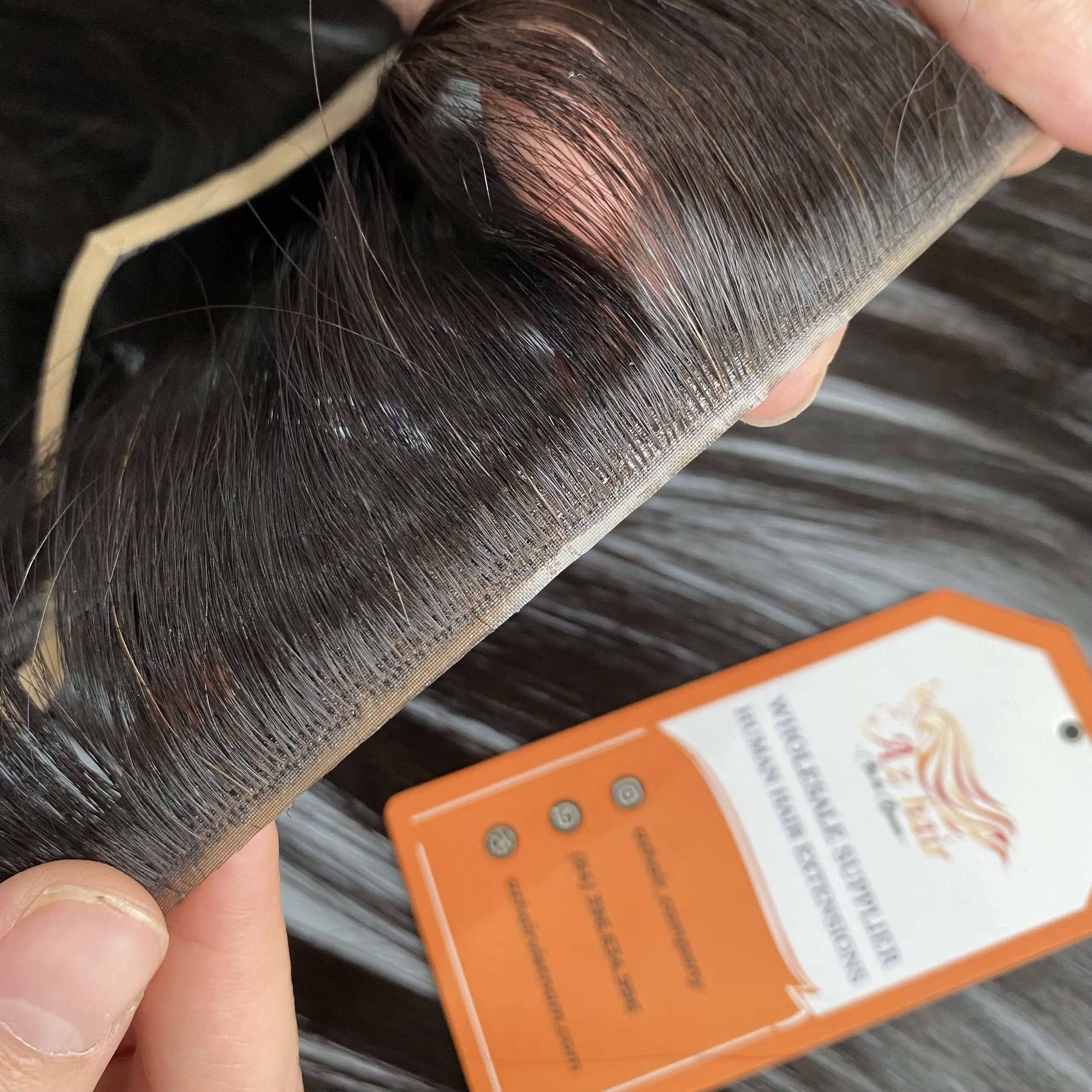 Langdurige Tape In Hair Extensions Natuurlijke Kleur Beste Kwaliteit Maagdelijke Remy Vietnamese Haar Dik Tot Het Einde
