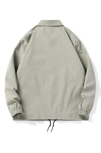 Fabricant de logo personnalisé OEM de haute qualité vente en gros veste d'entraîneur légère surdimensionnée unisexe causale grande taille design extérieur - Product Image 4