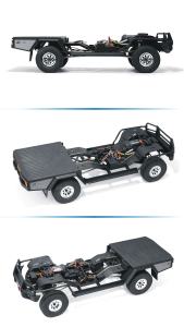 RGT EX86160 Voiture RC tout-terrain 4x4 à l'échelle 1/10, véhicule électrique tout-terrain avec châssis en métal, niveau d'expertise - Product Image 5