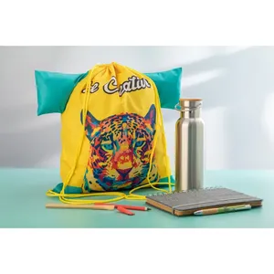 CreaDraw T RPET Borse Sportive Promozionali Sostenibili con Coulisse per Merchandising - Product Image 4