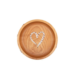Bol en bois de bambou fait à la main, multi-usages, décoratif, bol à salade en bois de sheesham, cadeau de cuisine - Product Image 1
