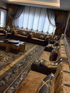 Asientos Orientales para el Suelo, Sofá Étnico, Sofá Árabe Majlis, Sofá Estilo Otomano, Conjunto Árabe Jalsa, Asientos Orientales de Lujo para el Suelo - Product Image 3