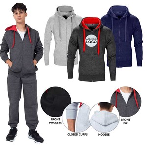 <b>Men</b> <b>Pullover</b>, Casual Top and Sports Trousers Athletic Tracksuit - Product Image 2
