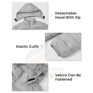 2025 invierno al aire libre adultos uso chaqueta acolchada para hombres precio bajo chaqueta acolchada de secado rápido para hombres - Product Image 5