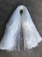 Tapis de fibres de verre hachées blanches décoratives pour l'intérieur, pour moulage, tissu de fibre de verre, armature, moules à plâtre et film.