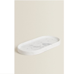 Plateau en résine classique écologique de haute qualité, multicolores, motif lever de lune, meilleur prix de gros pour décorations de mariage en Inde - Product Image 4