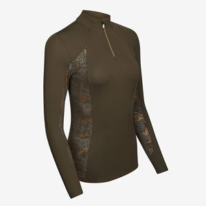 Offre Spéciale chemises équestres personnalisées à manches longues sublimation imprimé couche de base d'équitation pour les sports équestres Jodhpur et culottes - Product Image 4