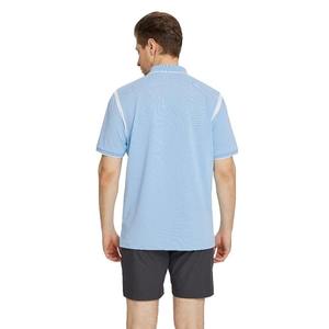 SIBRIN T-shirt polo à fermeture éclair de qualité supérieure fabriqué en usine avec logo personnalisé T-shirt unisexe à manches courtes de golf athlétique décontracté à col - Product Image 3