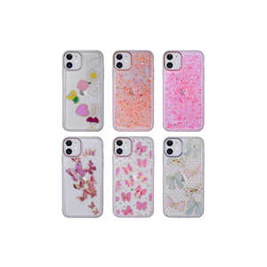 Coque de protection en silicone fine et antichoc de luxe pour iPhone 11 14 Plus 13 Pro Max - Motif brillant à paillettes, style tendance - Product Image 2