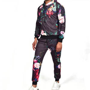 Survêtements grande taille à logo personnalisé à usage extérieur pour hommes Survêtement pour hommes en matériaux durables de style dernier cri - Product Image 1