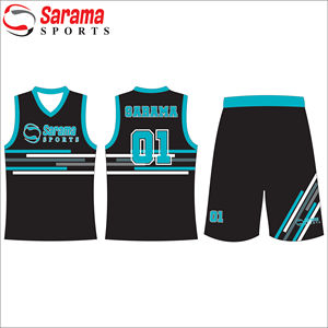 Customized Cheap Retro Style Polyester Lightweight Breathable Unique Pattern Jersey Set <b>Basketball</b>, - Product Image 1
