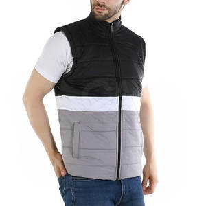 Chaleco acolchado para hombre personalizado con etiqueta privada ajustada, chaleco acolchado con cremallera completa recién llegado para hombre - Product Image 1