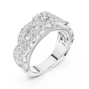 Anillo de Compromiso Solitario de Oro Amarillo de 14K con Diamante Cultivado en Laboratorio de 0.82 Quilates, Redondo, Certificado por IGI, para Mujer |   Diamante Cultivado Nuevo - Product Image 6