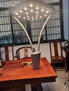 Luz LED para jardín al aire libre, iluminación de camino, accesorio de calle, difusor de PC de <span class=keywords><strong>cuatro</strong></span> brazos Ideal, 3 brazos, brazo decorativo para Parque, carretera, marco de anillo, ojo - Product Image 4