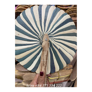 Abanico de Hojas de Palma Tejido a Mano Natural, Hecho con Hojas de Coco para Decoración Rústica de Bodas y Espacios al Aire Libre en Vietnam - Product Image 4