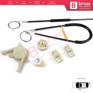 Kit de Reparación de Elevalunas BWR863, Puerta Delantera Izquierda para Vito Viano Mixto Clase V MK2 W639 2003-2010 6397200046 - Product Image 6