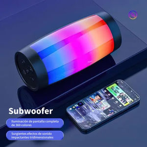 Altavoz Portátil Recargable con Diseño TWS, Luces LED y Botones de Control Integrados. Ideal - Product Image 3