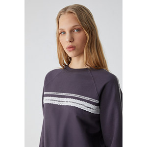 ETHIQUET JINX Sweat-shirt à capuche zippé 100 % coton pour femme - Product Image 5