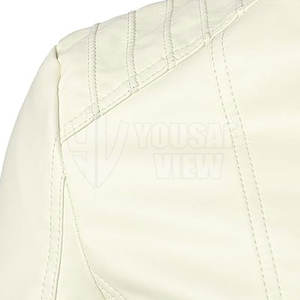 แจ็กเก็ตหนังแท้สำหรับผู้ชายแจ็กเก็ตหนังแท้ดีไซน์ใหม่ - Product Image 4