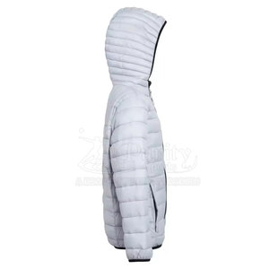 Veste d'hiver à bulles de couleur personnalisée pour hommes Vêtements à la mode Veste à bulles pour hommes Veste à bulles coupe-vent pour hommes - Product Image 5