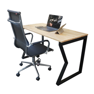Escritorio de Oficina Plegable Moderno y Minimalista de 120x60 con Patas de Hierro para Oficina en Casa y Dormitorio - HBMC002 - Product Image 2
