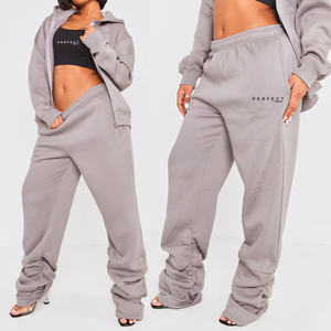 Sudaderas y Conjuntos Deportivos para Mujer 2026, Nuevo Conjunto de Sudadera con Cierre y Pantalones Deportivos, Logotipo Personalizado, Chándal Oversize con Cierre - Product Image 3