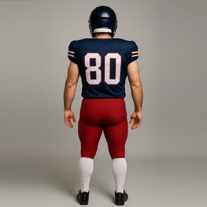 Vente en gros de maillots de football américain brodés pour hommes à prix réduit 100% polyester personnalisé de haute qualité expédition rapide - Product Image 4