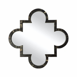 Luxurious Handcrafted Horn and MDF <b>Mirror</b> <b>Frame</b> Elegant Natural Horn Inlay Decorative Wall Vanity <b>Mirror</b> for Home Decor - Product Image 1