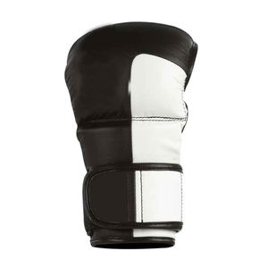 Guantes de MMA de Alta Calidad con Logotipo Personalizado, 8oz, Medios Dedos, Cuero PU, Agarre de Mano, Cierre de Velcro, Entrenamiento, Combate, Sparring, Venta al por Mayor - Product Image 4