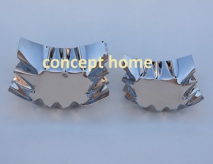 Tazón de Acero Inoxidable con Acabado Pulido Espejo, Hecho a Mano, Moderno, Ecológico, Apto para Lavavajillas/Microondas/Horno, Ligero - Product Image 3