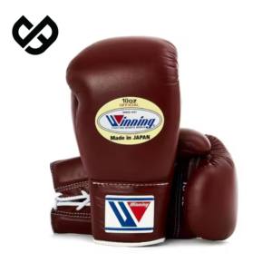 Guantes de Boxeo Personalizados de Cuero Real Estilo Ganador - Product Image 1