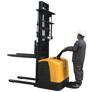 Apilador de Palés Industrial de Entrega Rápida, Diseño Manual y Eléctrico, Estructura de Acero Resistente para Manejo de Materiales de 1000 kg a 2 Toneladas - Product Image 3