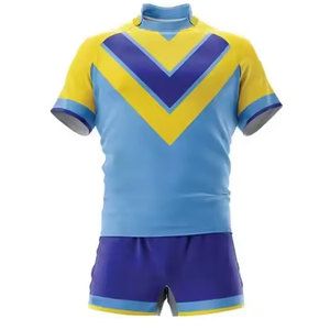 Servicio OEM gran oferta uniforme de Rugby de sublimación de secado rápido para hombres uniforme de Rugby sublimado equipo Jersey uniformes de Rugby - Product Image 2